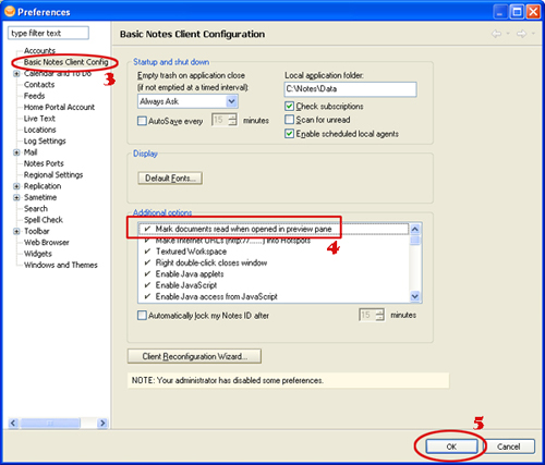 ibm notes email